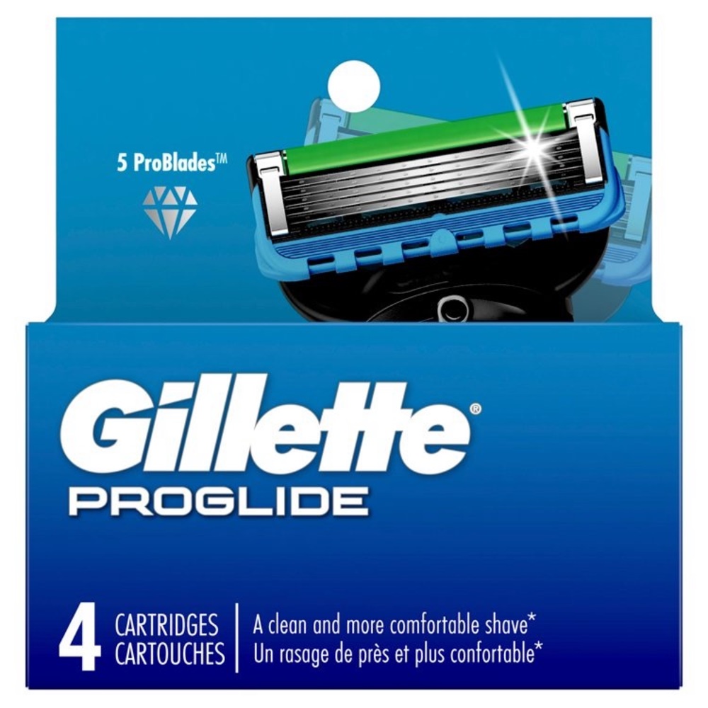 NWT Gillette ProGlide Men’s Razor Blade Refills 4ct - Picture 2 of 5
